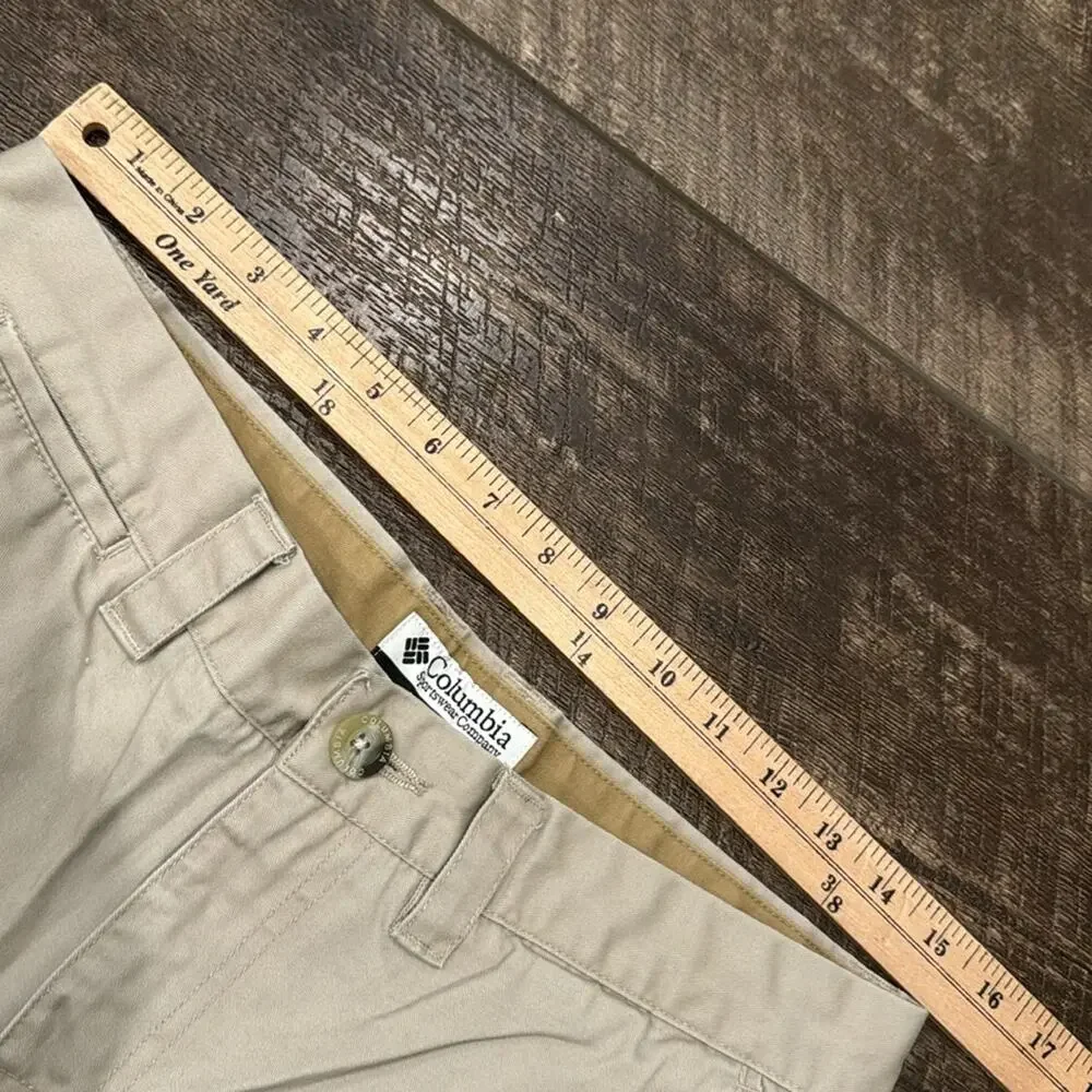 Columbia Men's Iron Mountain Pant Light Tan Size 32x31